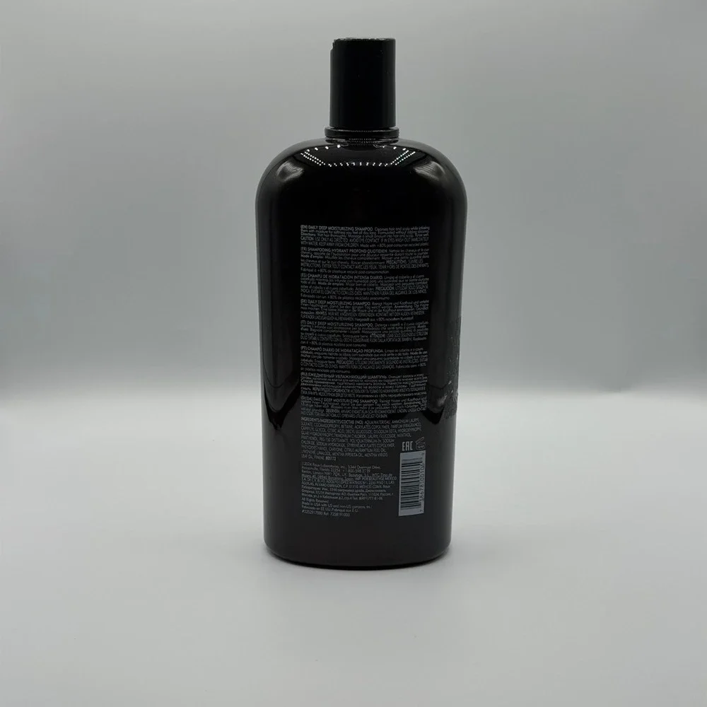 American Crew Daily Deep Moisturizing Shampoo 33.8 Oz 1L Citrus Mint Vegan Men